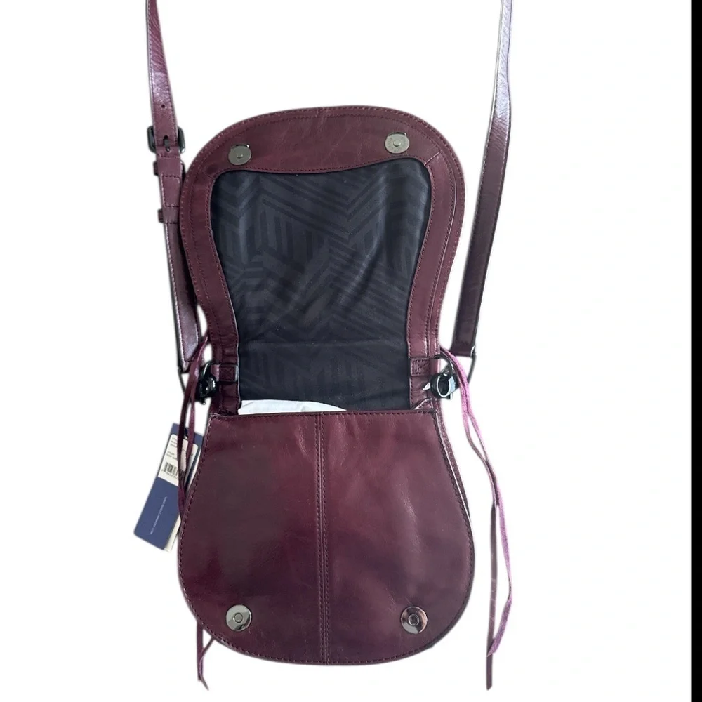 Rebecca Minkoff Small Vanity Saddle Cherry Crossbody Bag NWT